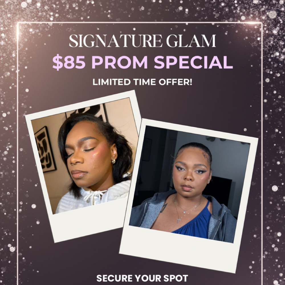 Signature Glam Prom Special at Kaked By Kenn in Dallas-Fort Worth Metroplex, TX