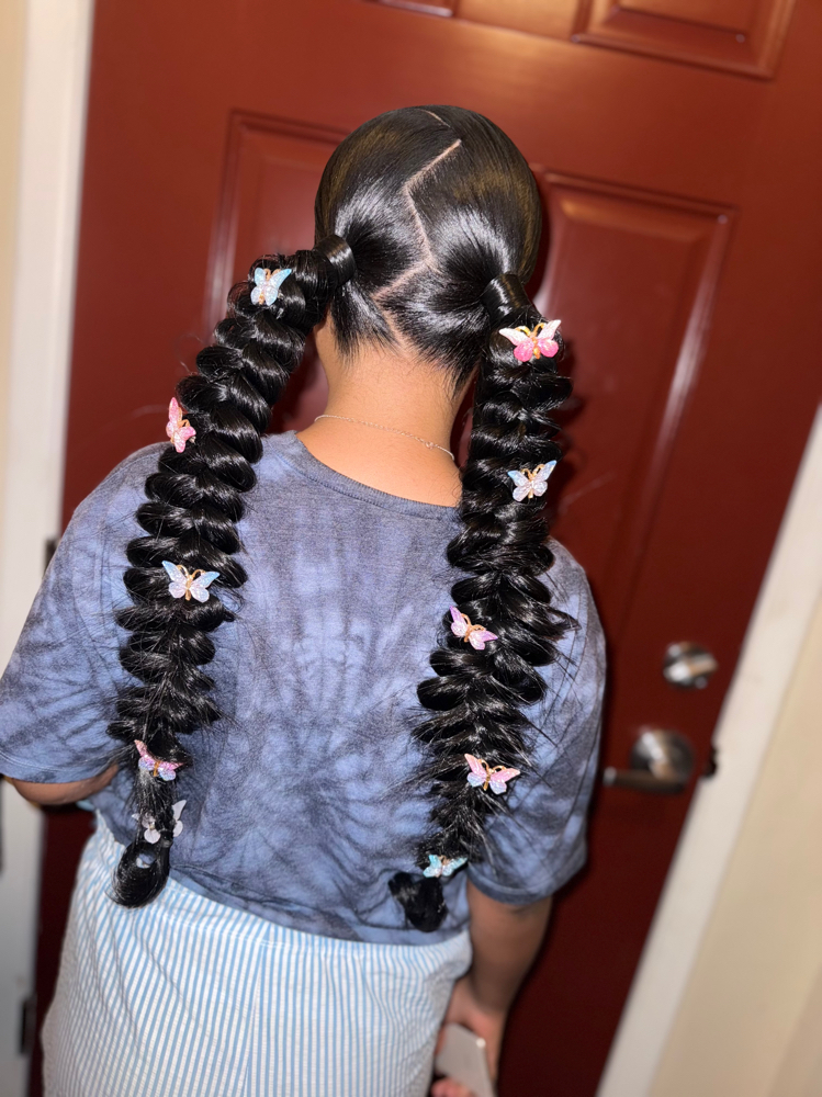 2 Butterfly Ponytail (no swoop)