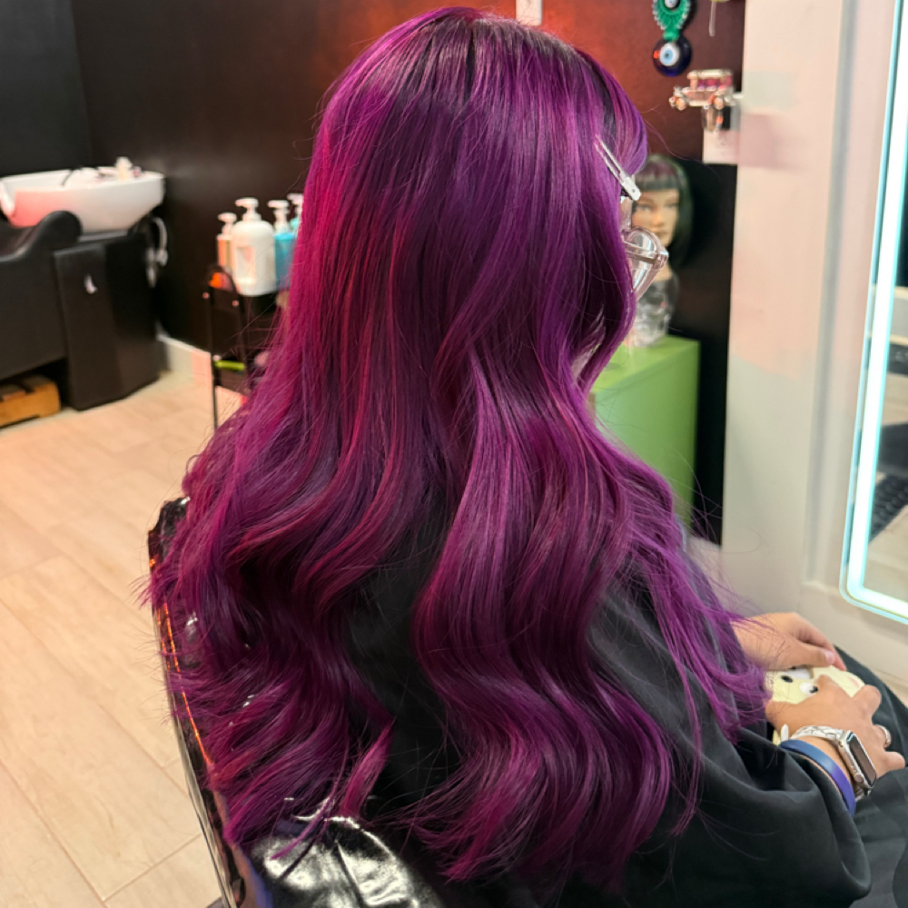 Vivid Transformation 🌈 at KillerQueenHair in Harlingen, TX