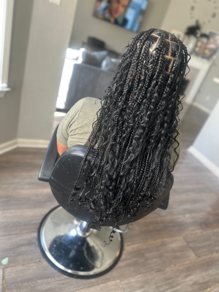 Large Bohemian Knotless at Braided By Ke in Memphis, TN