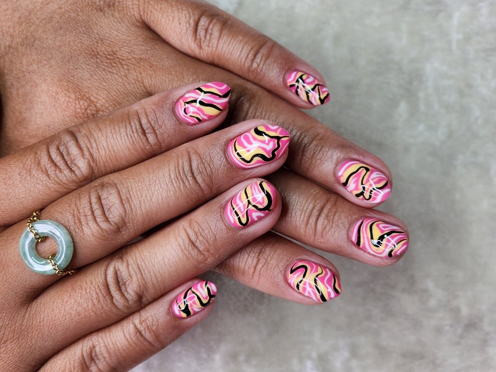 Structured Gel Overlay