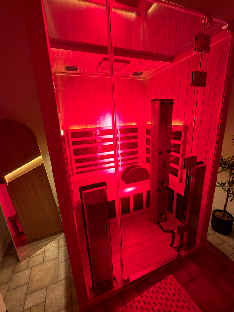 Red Light Sauna at Douglas & Co in Lakeview, OR