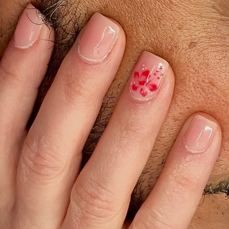 Short Acrylic Full Set at Pixie Polish in Manchester, CT