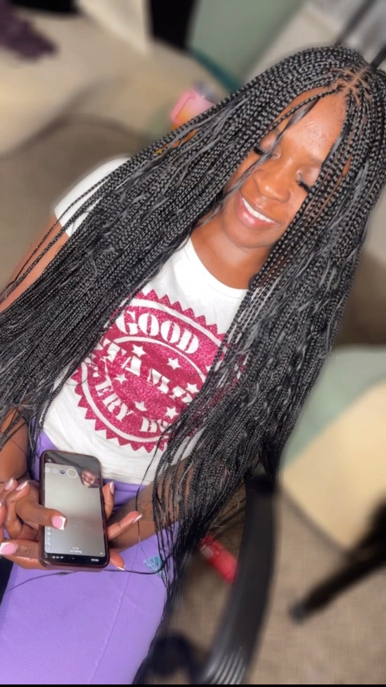 Xsmall Boho Knotless at Bre The Braider in Hazelwood, MO