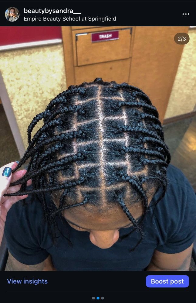 Box Braids - Top at Blades•Braids•Beauty in Levittown, PA
