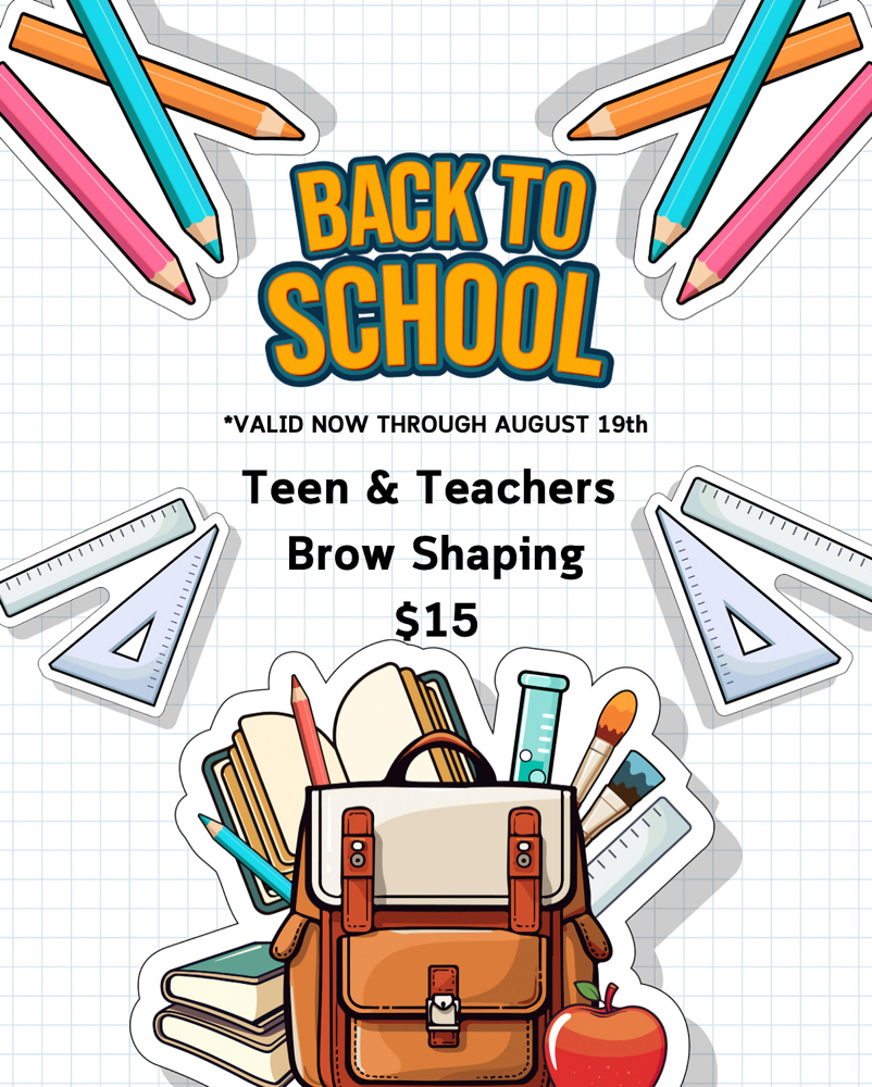 Back To School Brow Special
