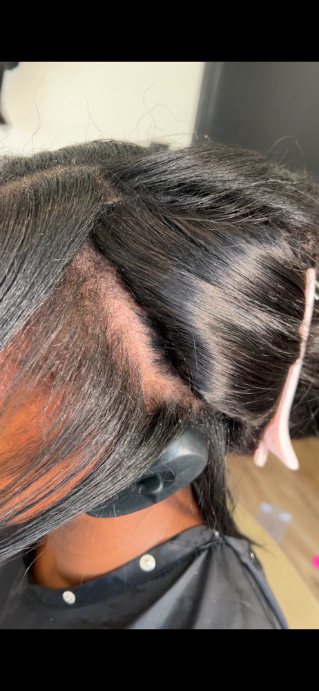 Traditional Sew In With Leave Out