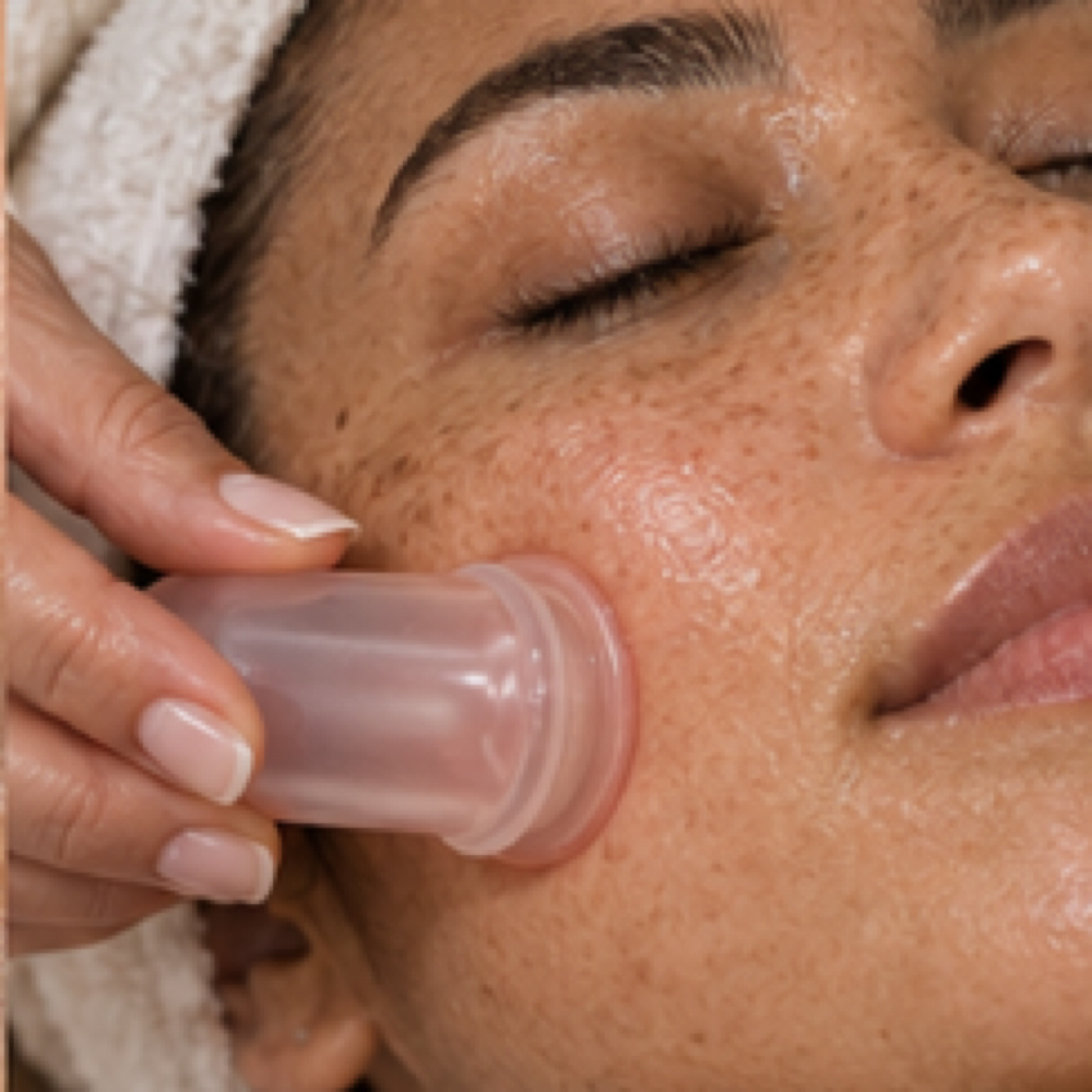 Facial Cupping Therapy at Beach Bumz Beauty Bar & Spa in Fayetteville, NC