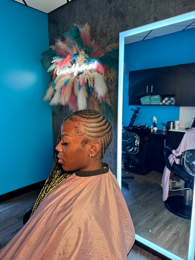 Small Lemonade Braids