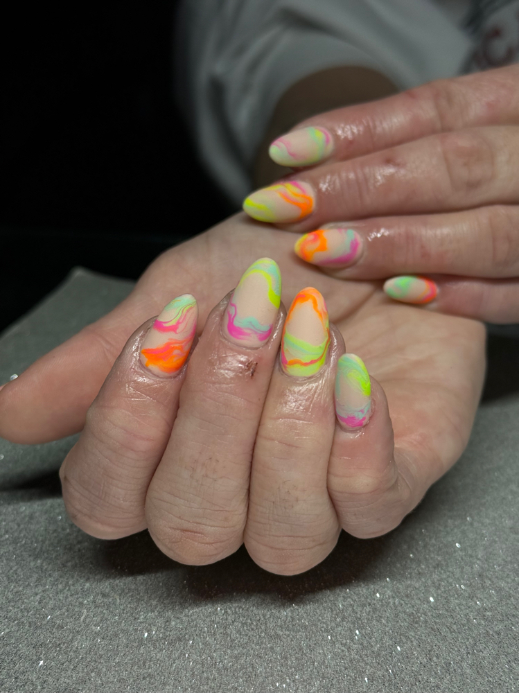 Simple Nail Art at The Corner Vault in Selma, TX