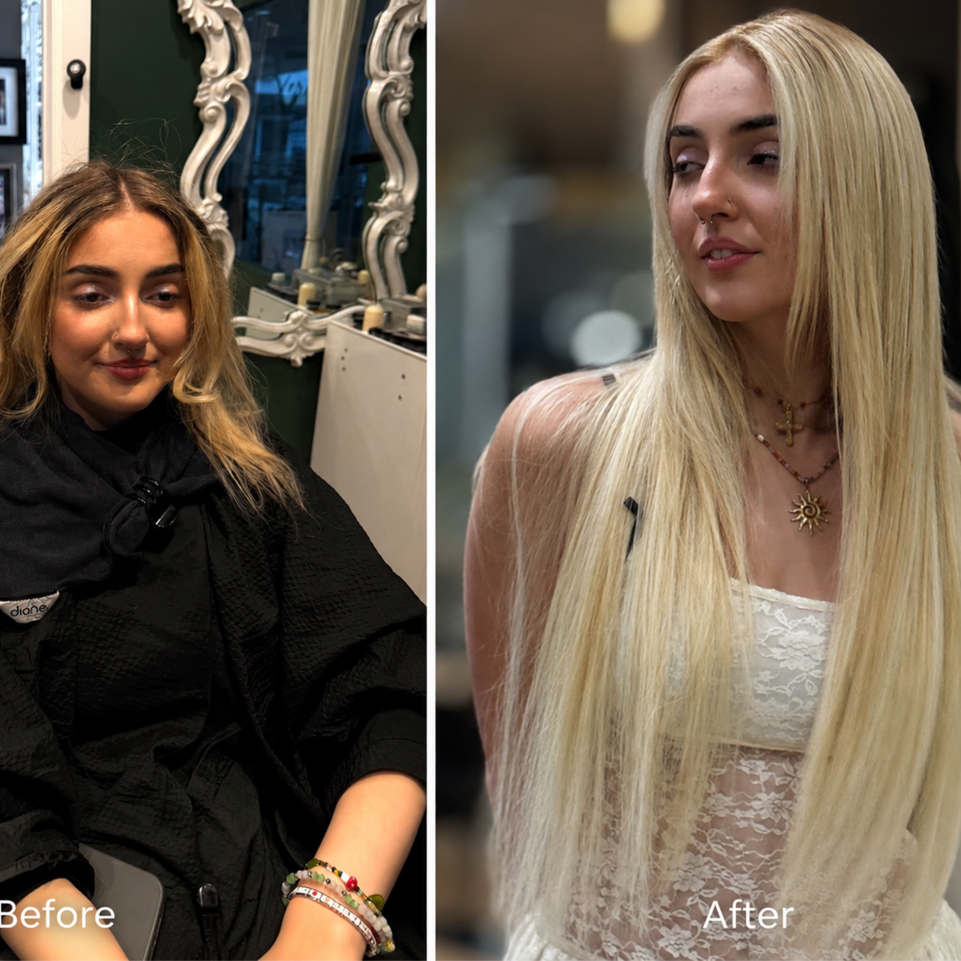 Slavic Hair Extensions at Vered Salon in West Hollywood, CA