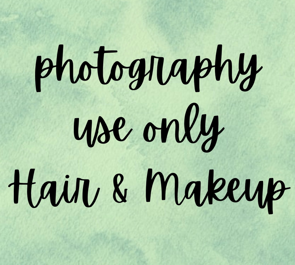 Makeup&Hair (photography use only)
