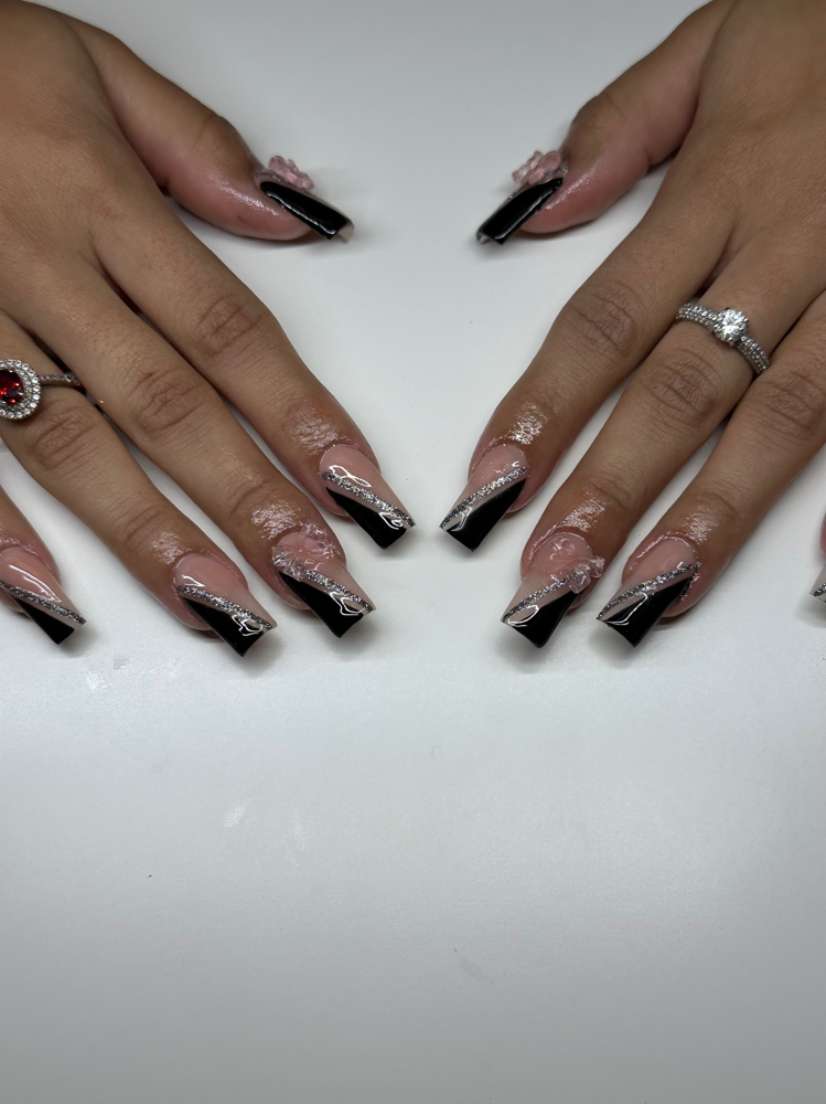 medium acrylic full set