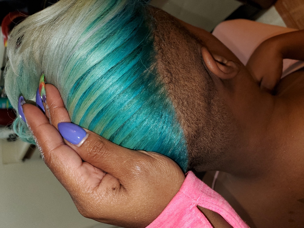 Double Process Color Retouch