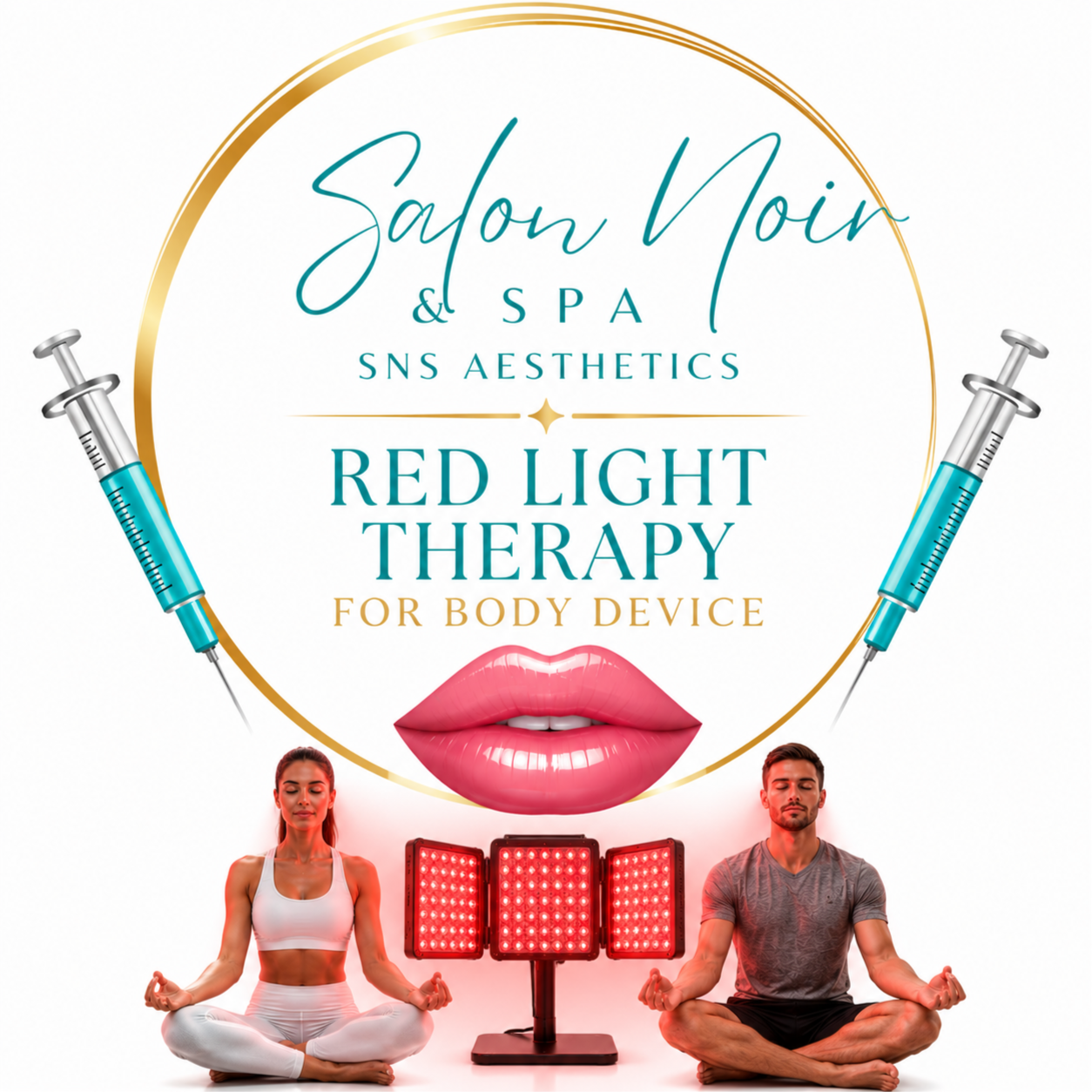Red Light Therapy Add-On at SNS Aesthetics @ Salon Noir & Spa in Kingwood, TX