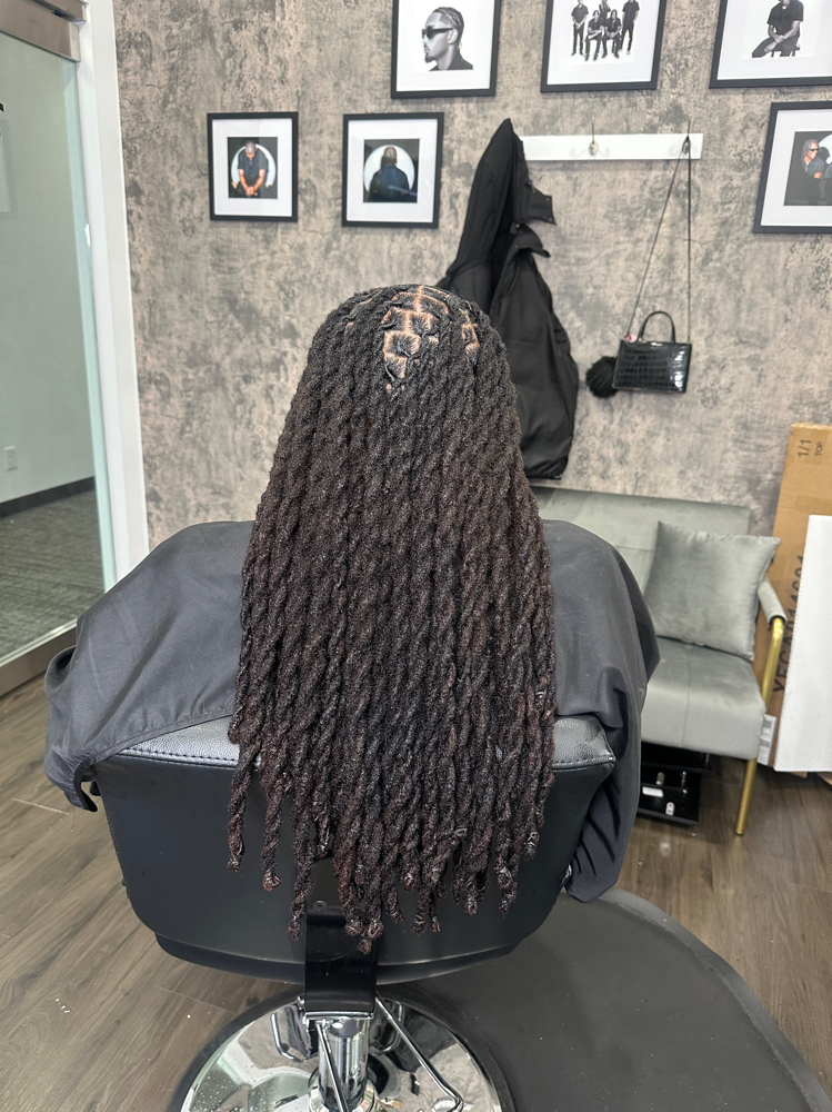 Loc Retwist & Two Strand