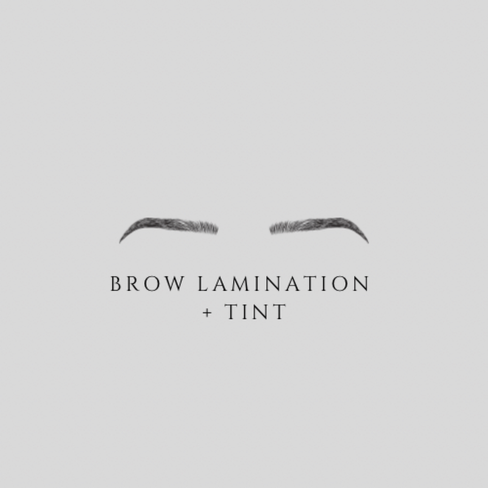 brow lamination + tint at EVE Esthetics & Beauty Bar in Plain, WI