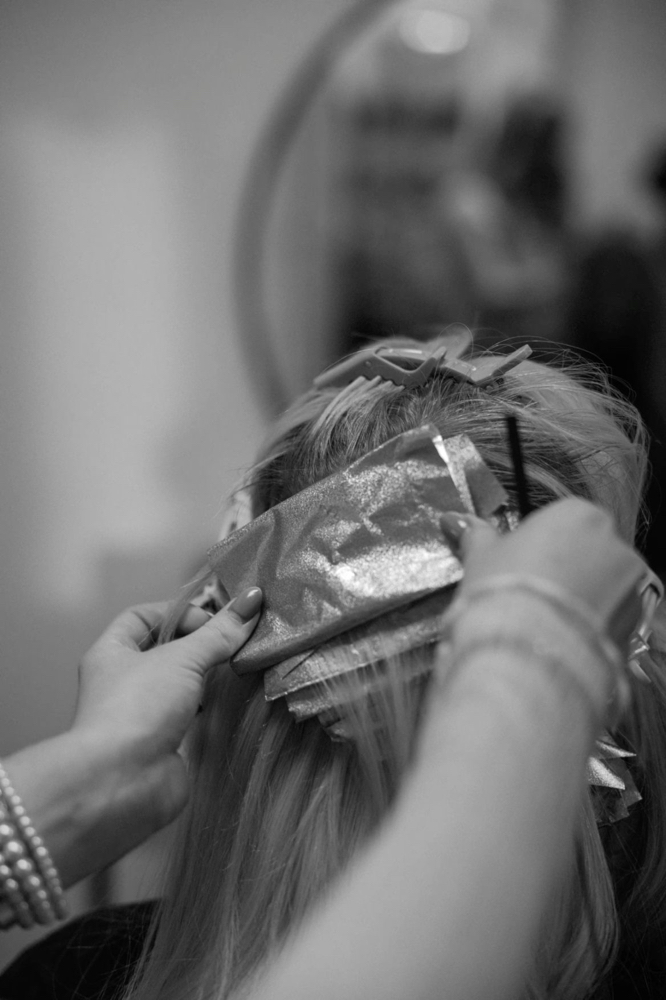 Partial Foil at Flyygirl braids and beauty in Longmont, CO