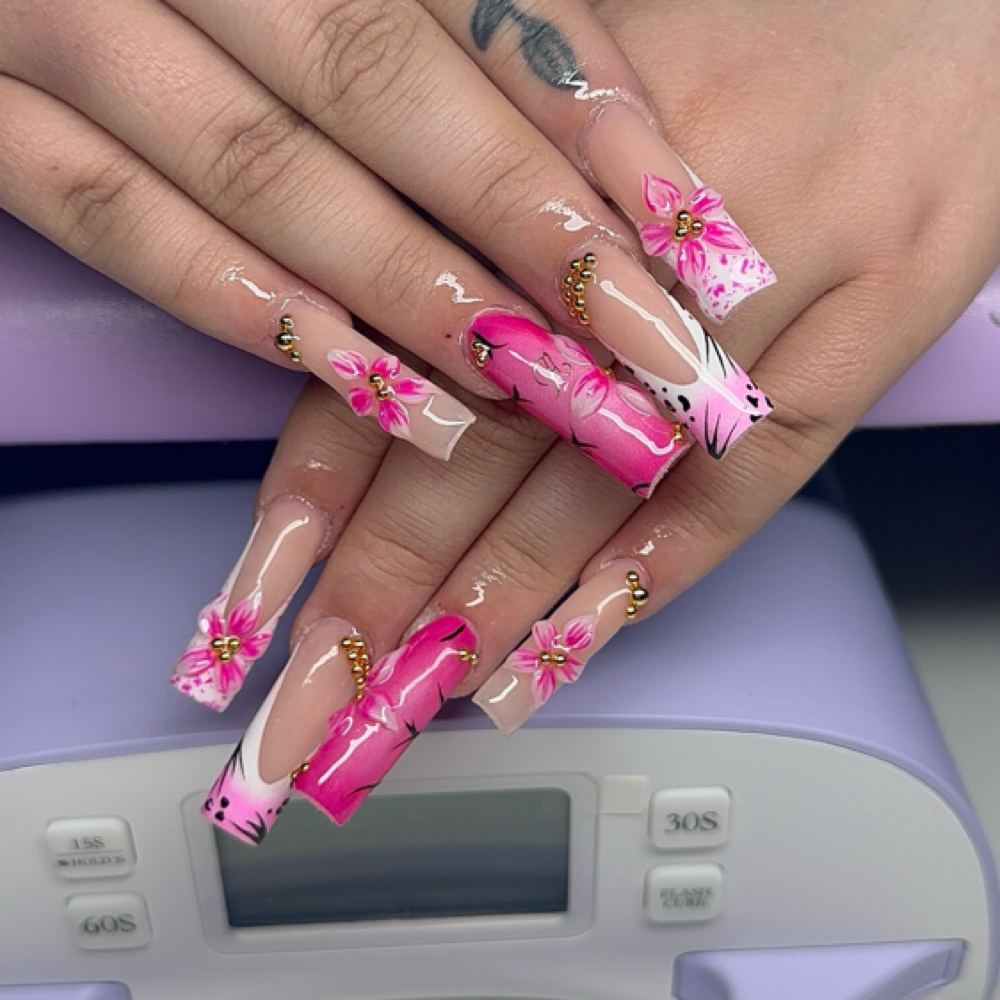 Extra Long Full Set at Paint Beauty Lounge in Oklahoma City, OK