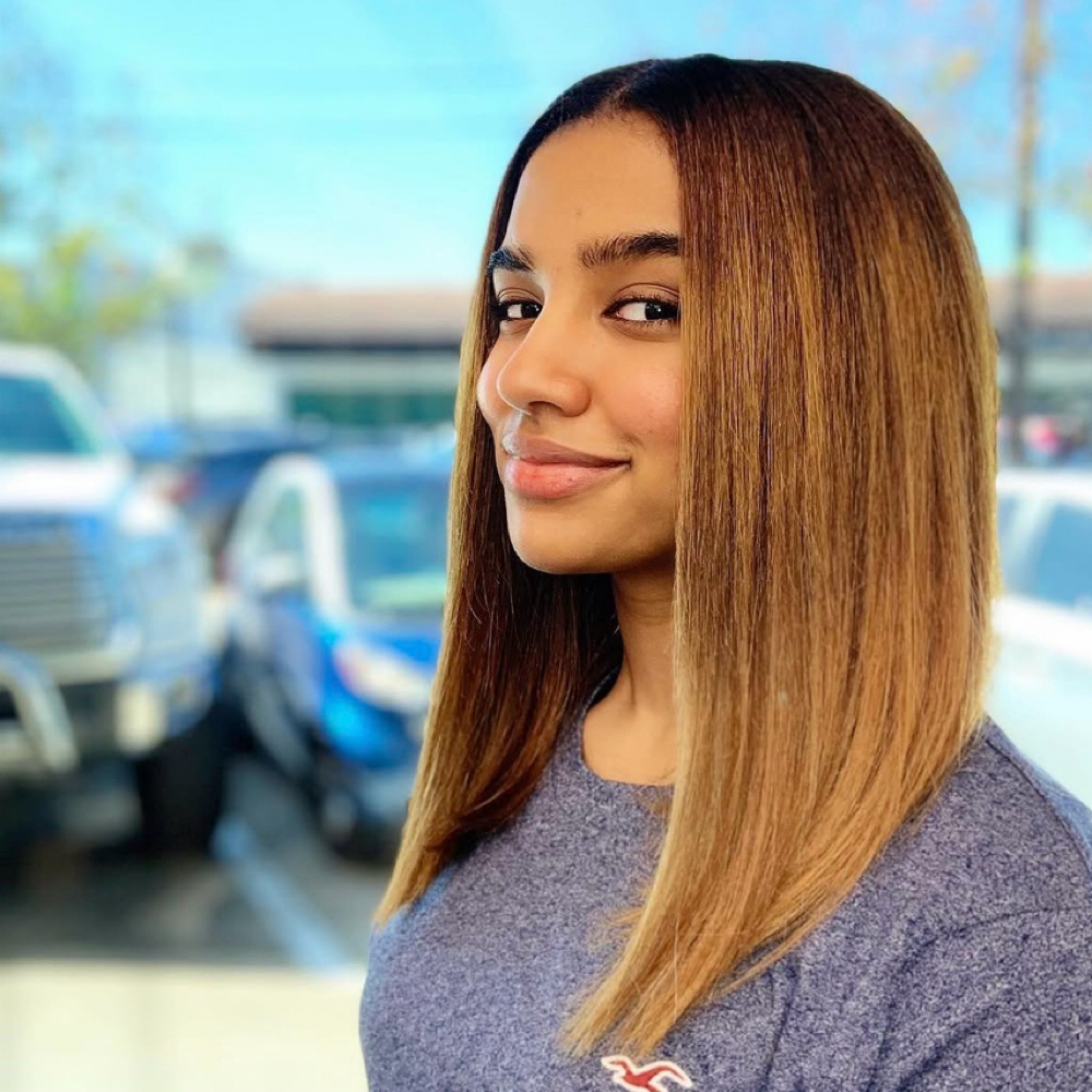 Relaxer at Crystal Rose Beauty in Pearland, TX