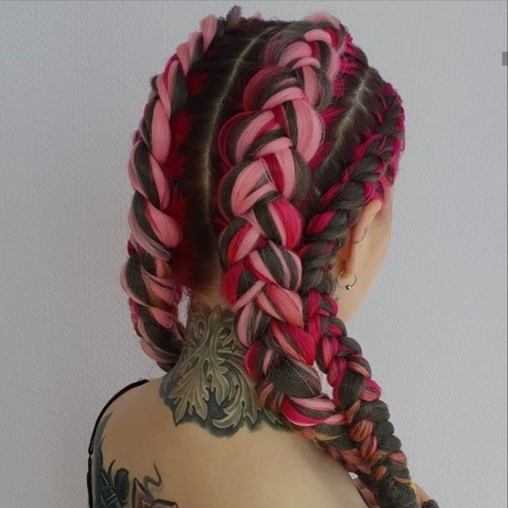 Festival / Rave Braids w/ Extension at Simply Styled Hair in Lutz, FL