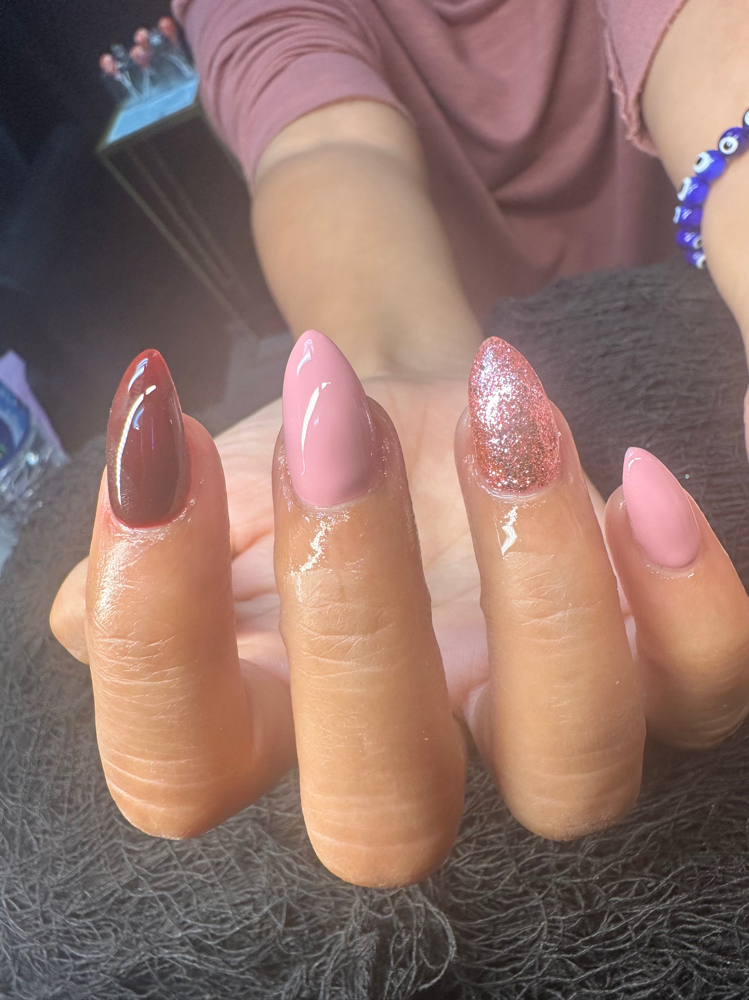 Hard Gel Overlay Manicure