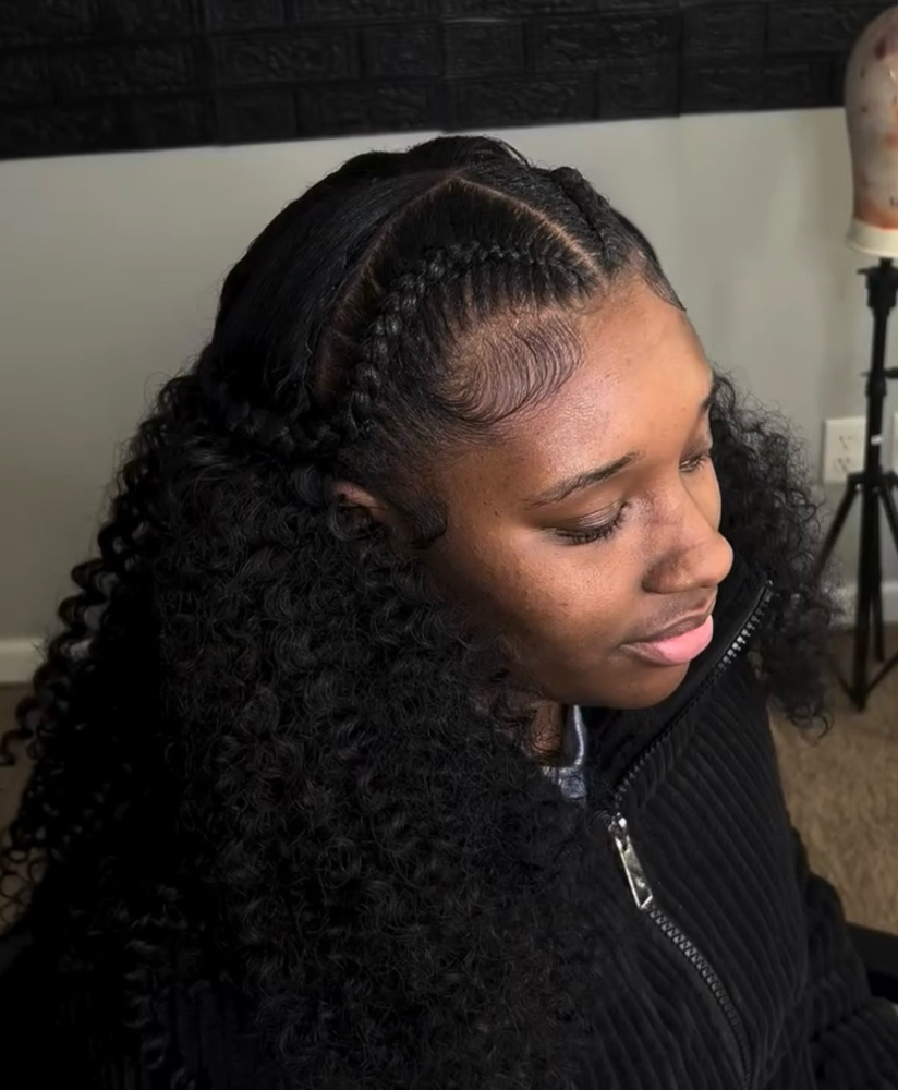 Quickweave W/ 2 Braids