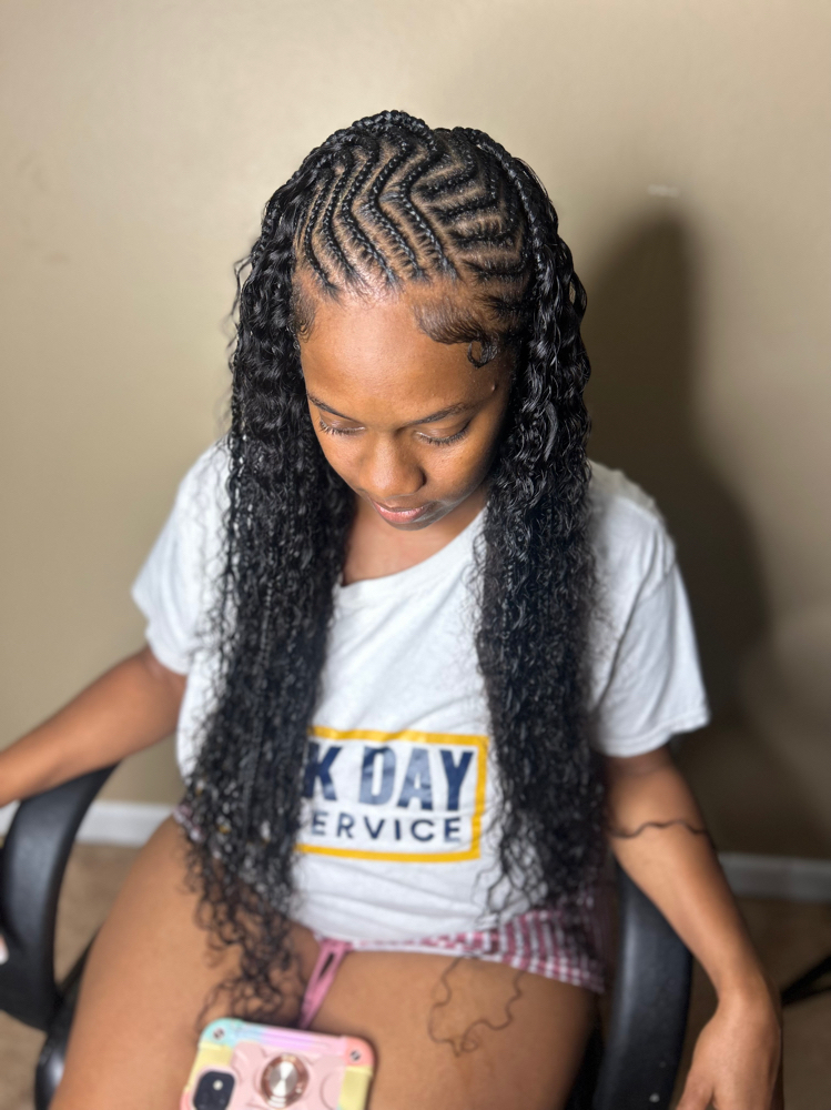 Tribal Braid W/ Extra boho Midback