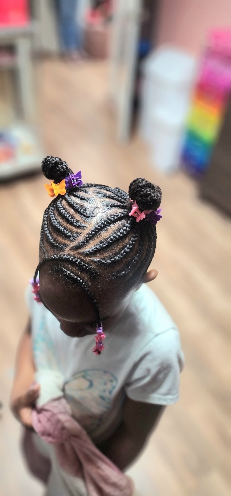 Kids Natural Braids 4Y-8Y at Critique Finishes in Texarkana, TX