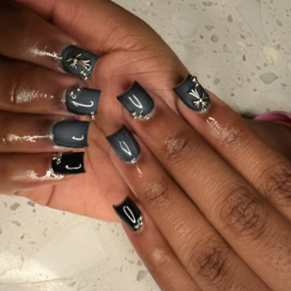 Short Basic Freestyle at Lele’s House of Nails in Durham, NC