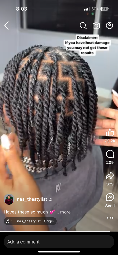 Two Strand Twist
