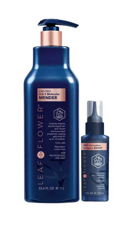 Leaf And Flower Molecular Treatment