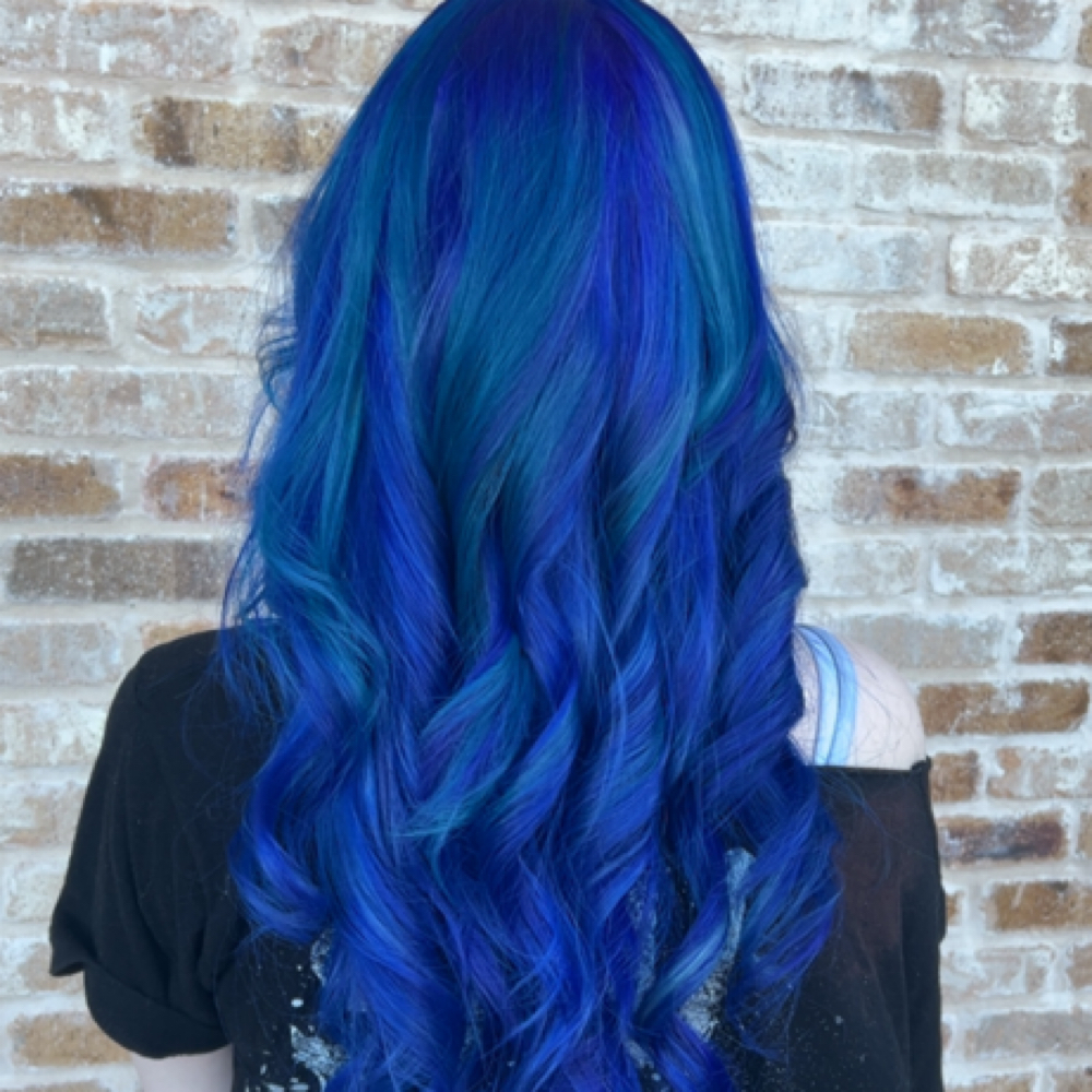 Vivid Custom color- at thesalonbar in Tomball, TX
