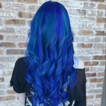 Vivid Custom color at thesalonbar in Tomball, TX