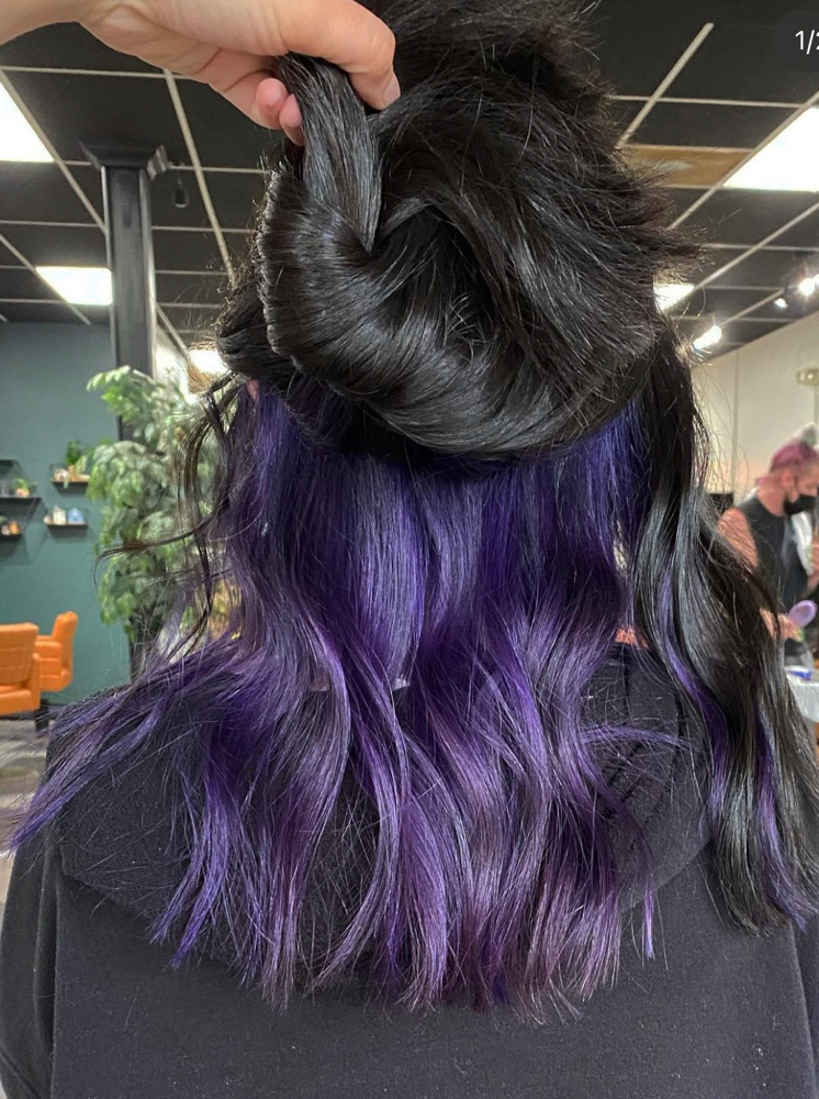 Halo With Fashion Color at Allison Luevano in Glendora, CA