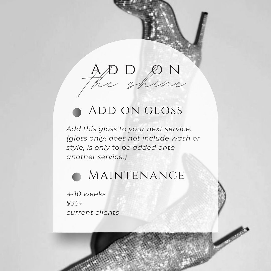 The Shine (Gloss Add On)