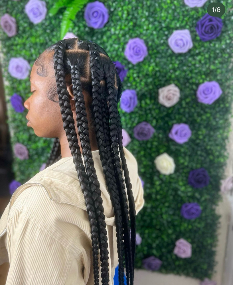 Jumbo Knotless Braids