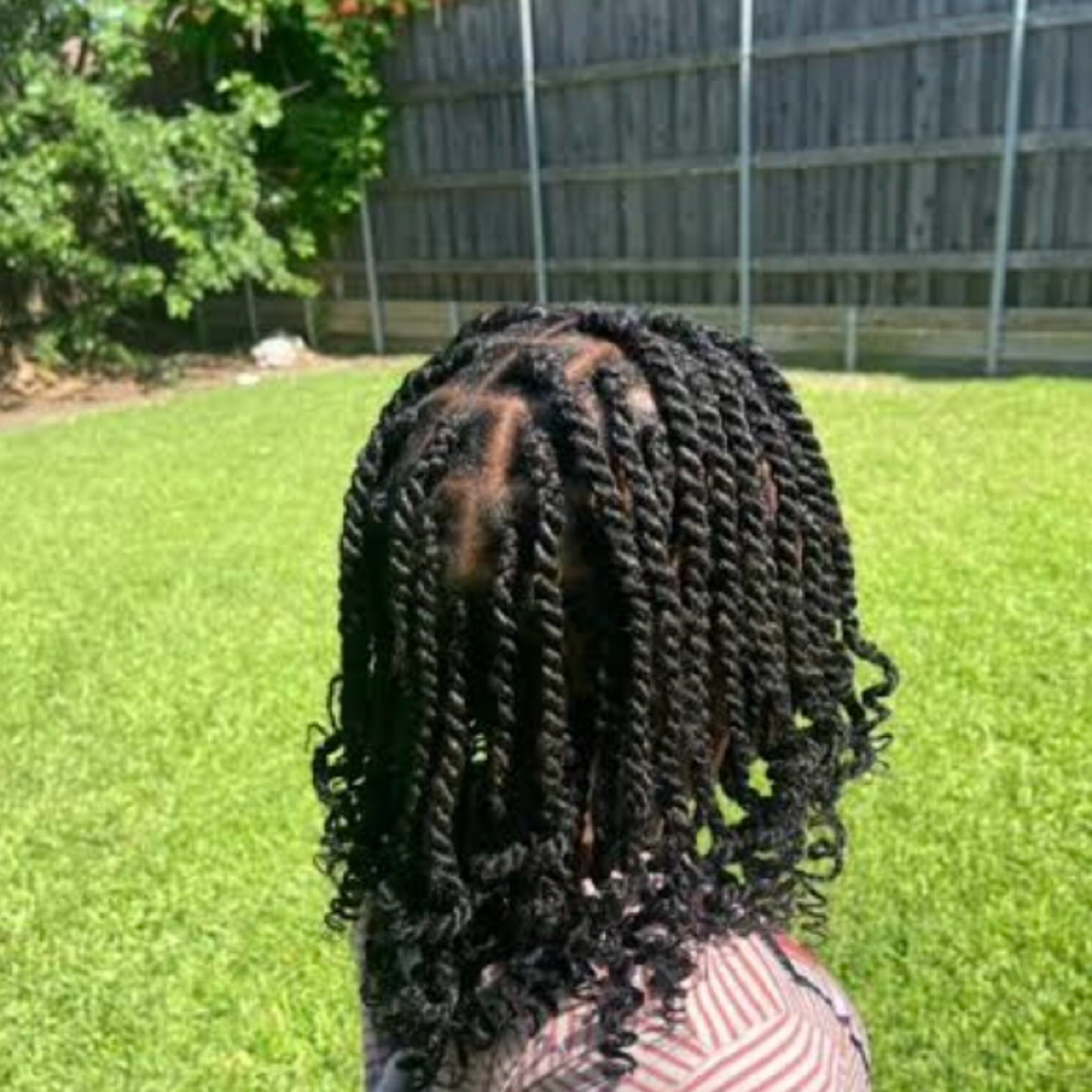 Kid Kinky Twist at 3 T's Hair Creations in Hillside, IL
