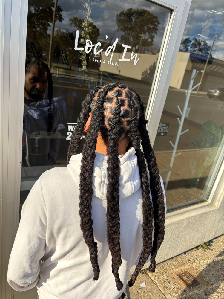 Retwist & Style Long at Queen Of Diamond Locs in Detroit, MI