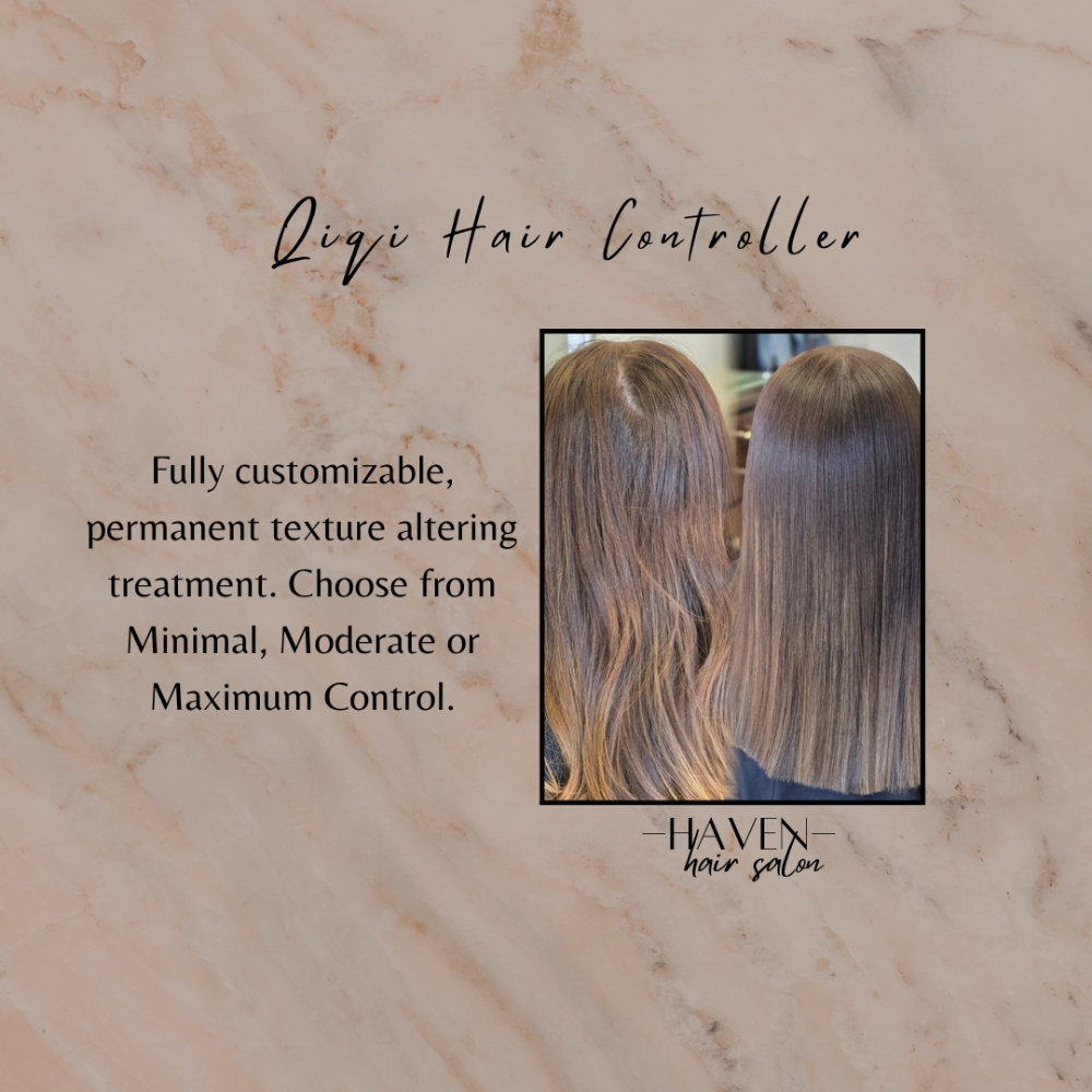 Qiqi Hair Contoller Treatment at Haven Hair Salon in Sandy Springs, GA