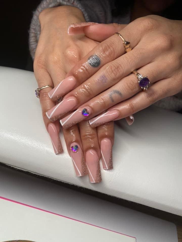 Long Acrylic Full Set