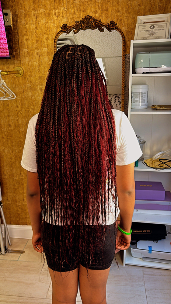 Medium Boho Braids