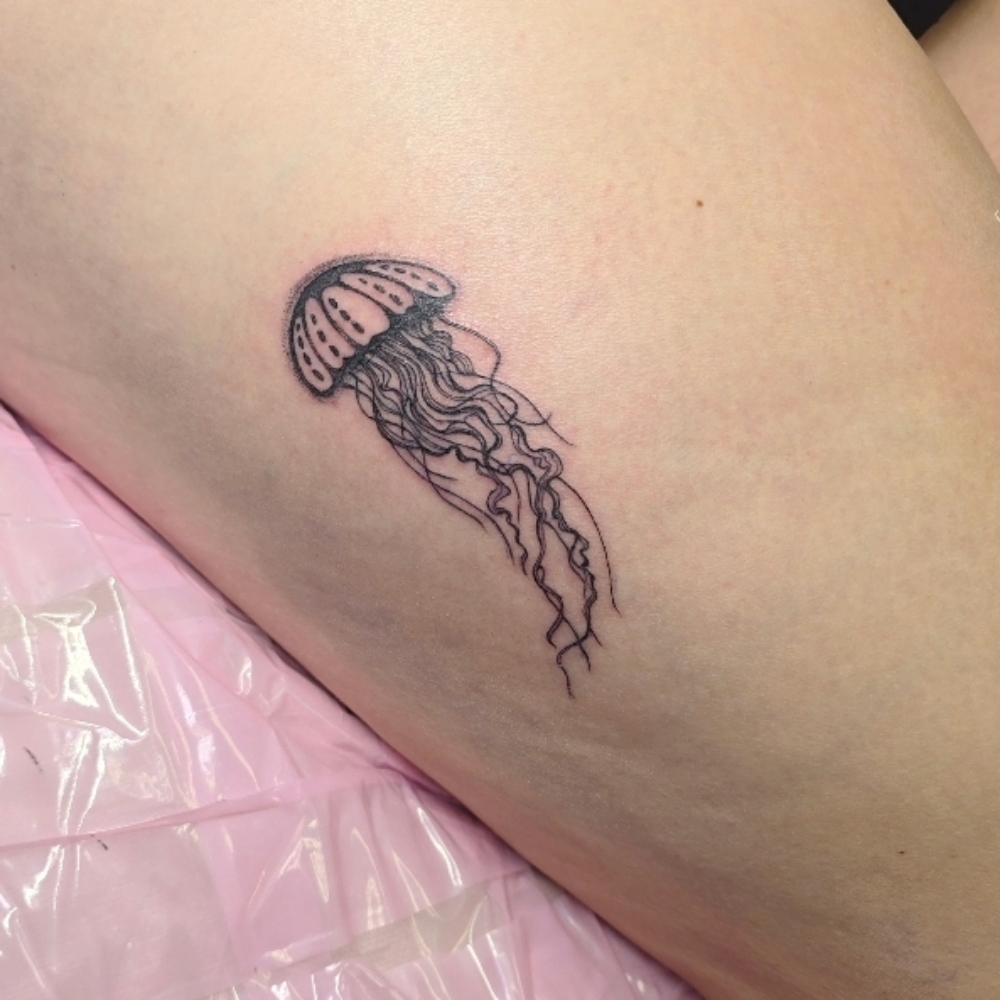 Fine Line Tattoo at Ink Therapy in Crossville, TN