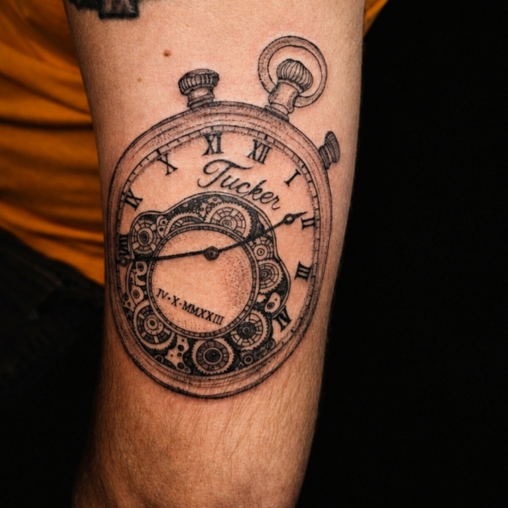 Fine Line Tattoo at Ink Therapy in Crossville, TN