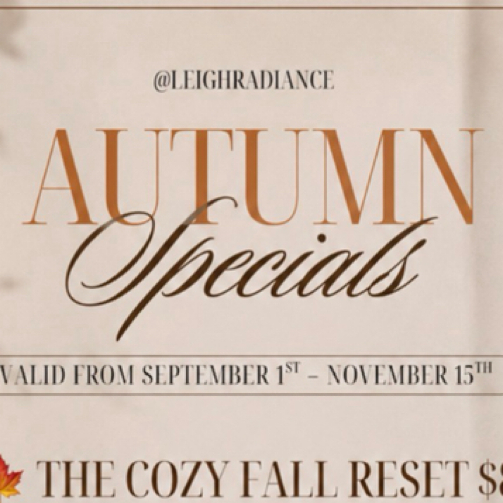 The Fall Brazilian Reset at Leigh Radiance in Staunton, VA