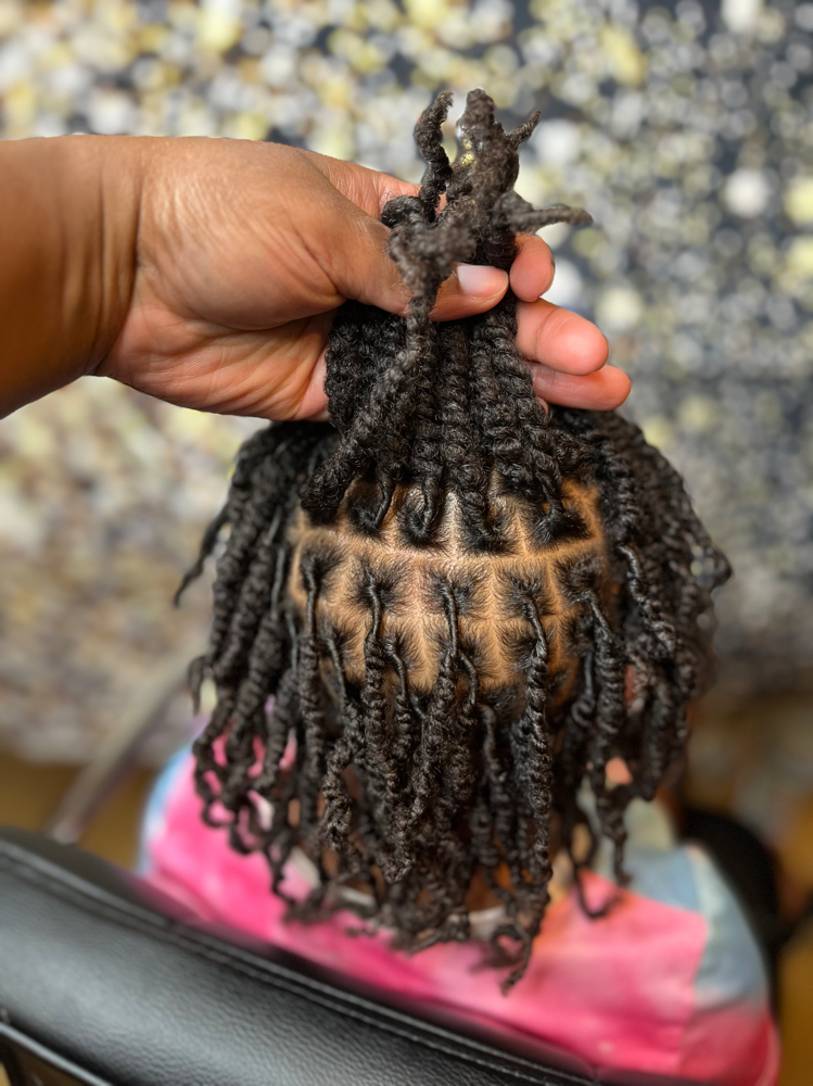 Kids 2 Strand Starter Locs