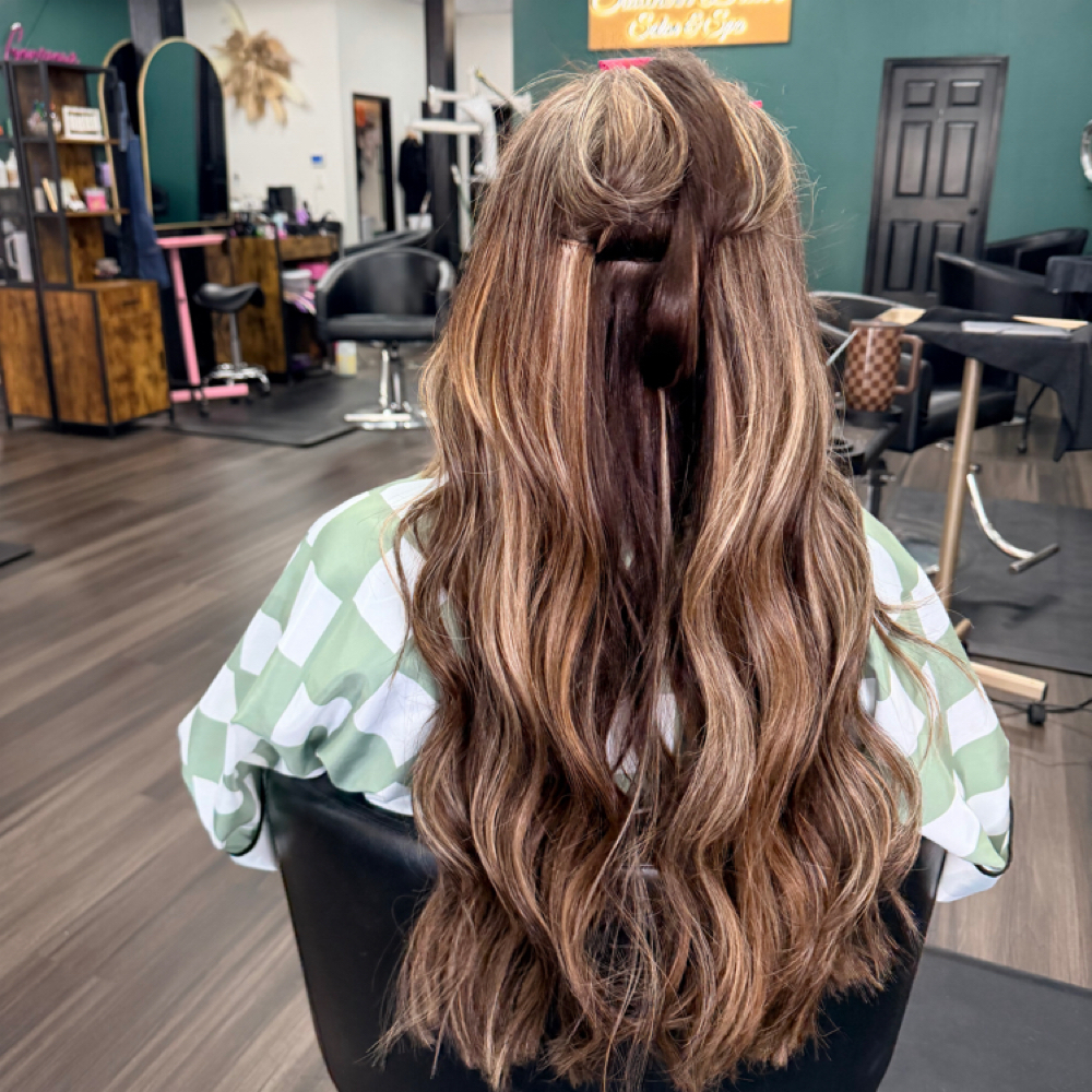Extension Move Up 2 Rows at Southern Belle’s Salon & Spa in Corsicana, TX