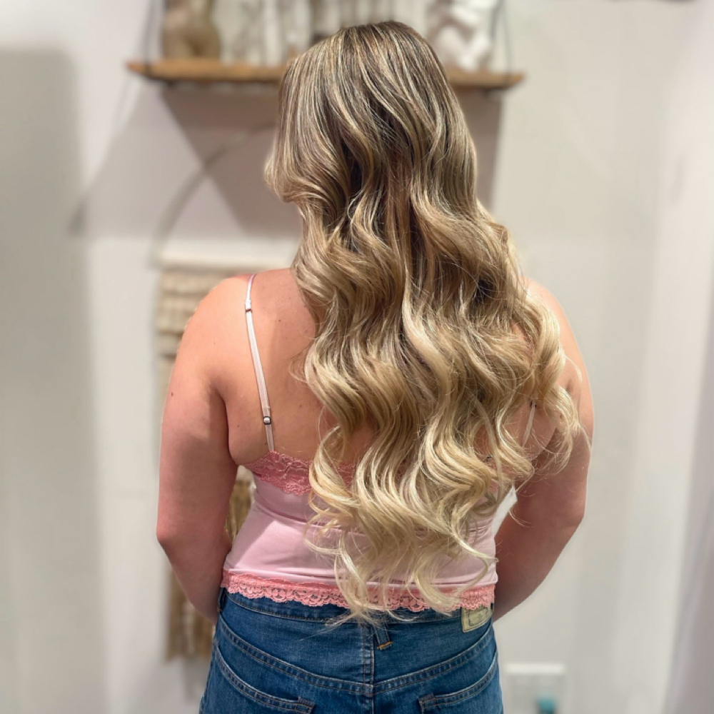 Extension Install at Meraki Hair Studio in Solana Beach, CA