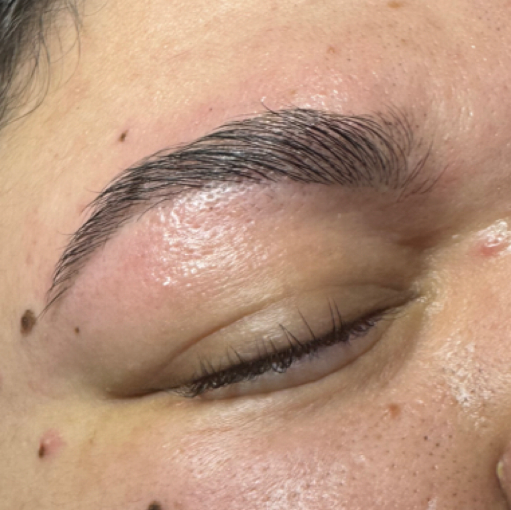 Brow wax at Chauntelles aesthetics in Bangor, ME