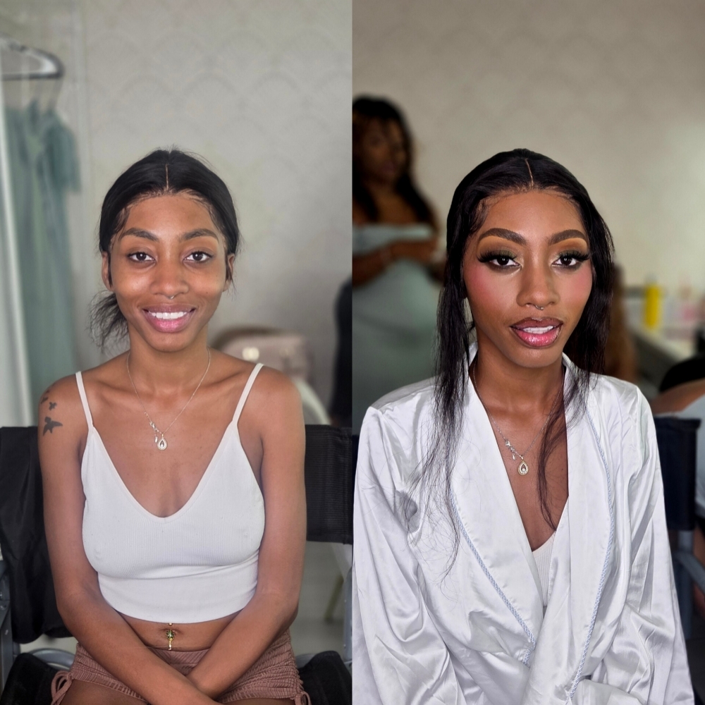 Wedding Bride Soft Glam Makeup at SALON 314 in Myrtle Beach, SC